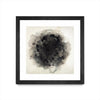 \"Positives And Negatives I\" Matted and Framed Black 36x36 Wall Art