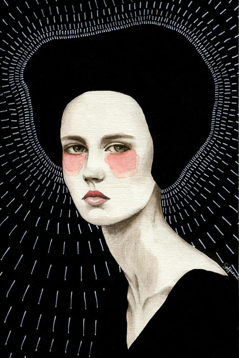 \"Freda\" Giant Art 84x54 Wall Art