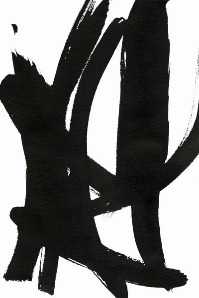 "Composition In Black And White 7" Giant Art 72x48 Wall Art