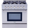 Thor Kitchen 5.2 Cu. Ft. Freestanding Gas Range - HRG3618U-SS