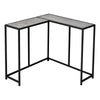 Grey Wood-look Black Console Table