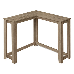 Dark Taupe Corner Console Accent Table