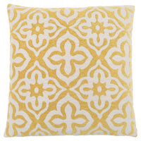 Yellow Motif Design 1pc Pillow