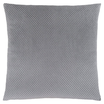 Silver Diamond Velvet 1pc Pillow