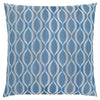 Blue Wave Pattern 1pc Pillow