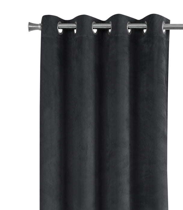 Grey Darkening 2-Piece Curtain Panel - 52\" x 95\"