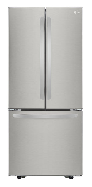 LG 21.8 Cu. Ft. 3-Door French Door Refrigerator - LRFNS2200S