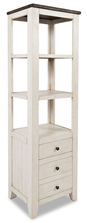 Madison Bookcase Pier – White