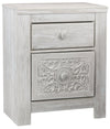 Nola Bedroom 2-Drawer Nightstand with USB Ports, 25.75