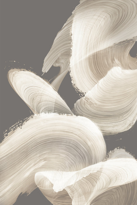 \"Evolution Of White\" Giant Art 84x54 Wall Art