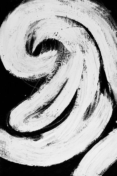"Loosely Intertwined Ii" Giant Art 72x48 Wall Art