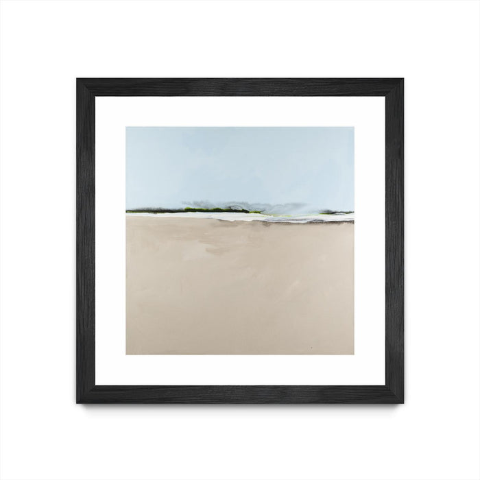 \"Simply Stated\" Matted and Framed Black 30x30 Wall Art
