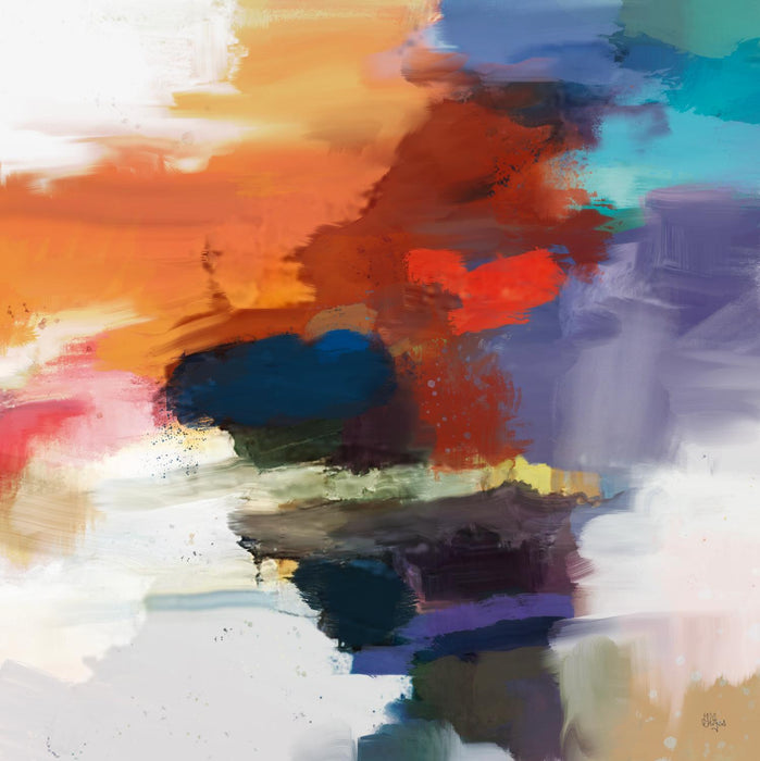 \"Interplay\" Giant Art 54x54 Wall Art