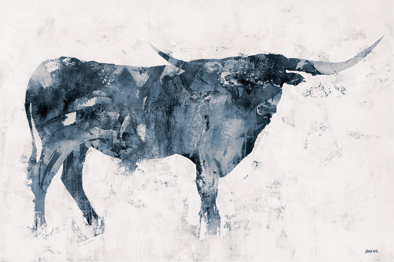 \"Longhorn V2\" Giant Art 84x54 Wall Art