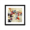 \"Positive Energy I\" Matted and Framed Black 30x30 Wall Art