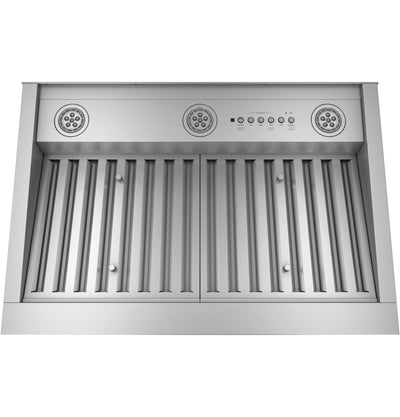 GE 30" Custom Range Hood Insert with Wi-Fi Connect - UVC9300SLSS - Range Hood in Stainless Steel 