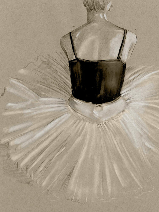 \"Black Leotard Ii\" Giant Art 72x54 Wall Art