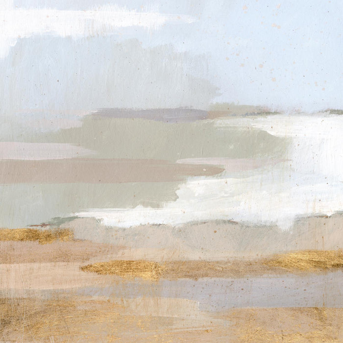 \"Abstract Coastland Ii\" Giant Art 54x54 Wall Art