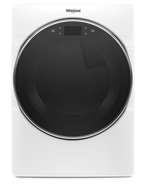 Whirlpool 7.4 Cu. Ft. Smart Gas Dryer with Steam - White - Stackable - WGD9620HW