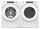 Whirlpool 5.0 Cu. Ft. Front-Load Washer and 7.4 Cu. Ft. Electric Front-Load Dryer - White