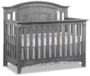 Willowbrook 4-in-1 Convertible Baby Crib - Grey