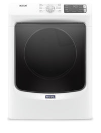 Maytag 7.3 Cu. Ft. Electric Dryer with Steam - White - Stackable - YMED6630HW 