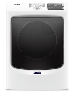 Maytag 7.3 Cu. Ft. Electric Dryer with Steam - White - Stackable - YMED6630HW