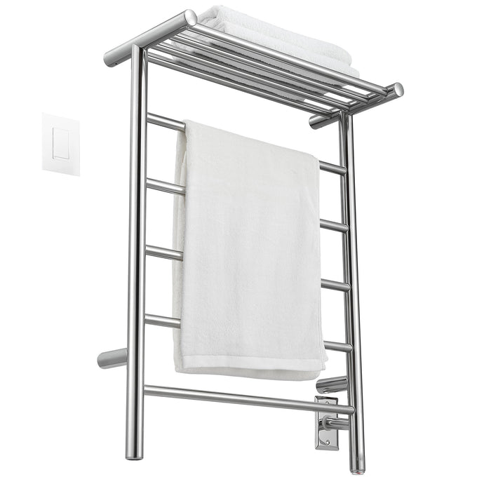 Ancona Miazzo 5-Bar Electric Wall Mount Towel Warmer with Wi-Fi Timer - AN-5445-WF01