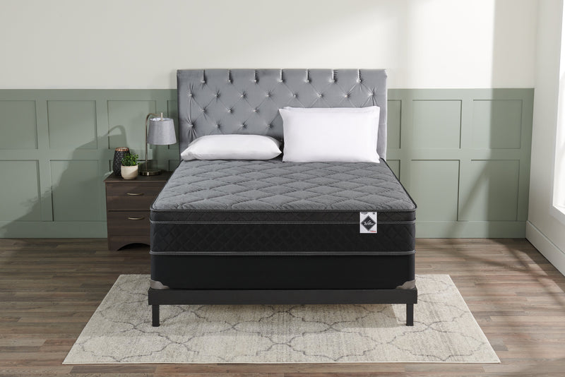 Springwall Aspen Eurotop Low-Profile Twin Mattress-in-a-Box Set