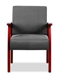 Tygerclaw Mid Back Fabric Guest Chair (Cherry)
