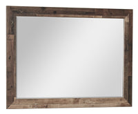 Derekson Bedroom Dresser Mirror - Grey 