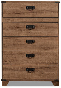 Driftwood 5-Drawer Bedroom Chest for Kids, 31