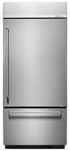 KitchenAid 36\" 20.9 Cu. Ft. Bottom-Mount Refrigerator - Stainless Steel - KBBR306ESS