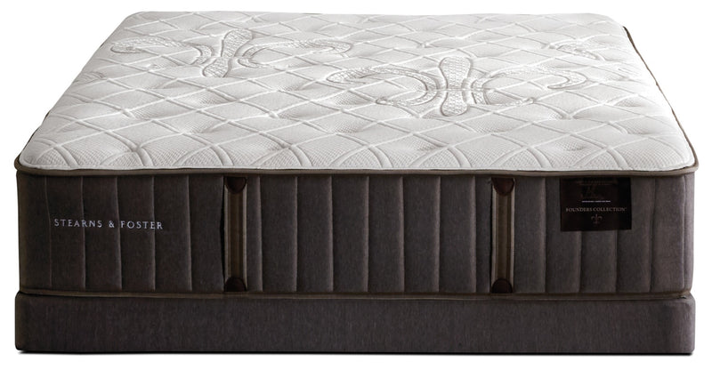Stearns & Foster Finsbury Firm Low-Profile Split Queen Mattress Set
