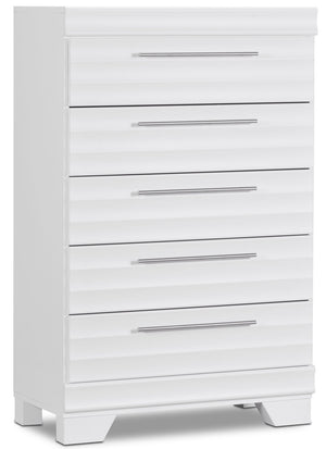 Olivia Bedroom Chest of Drawers, 5-Drawer, 31