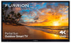 Furrion Aurora® 55\" Partial Sun LED 4K UHD HDR10 IP54 Weatherproof Outdoor 60Hz Smart TV (FDUP55CSA-CA)