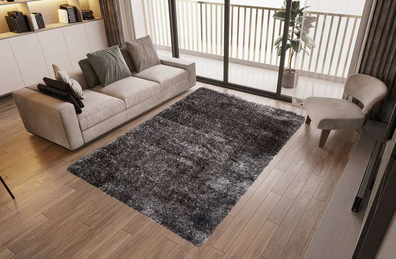 Harlow Dark Grey Area Rug - 7' 9\" x 9' 5\"