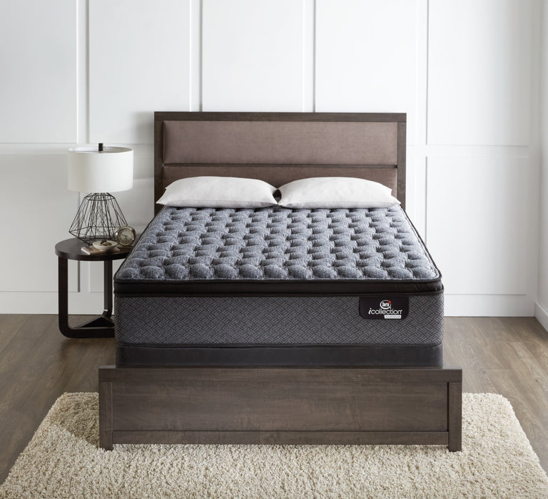 Serta® iCollection® Senna Firm Euro-Top King Mattress Set