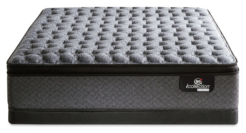 Serta® iCollection® Senna Firm Euro-Top Twin Mattress Set