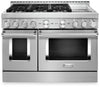 KitchenAid 6.3 Cu. Ft. Smart Gas Range with Self-Clean - Stainless Steel - KFGC558JSS