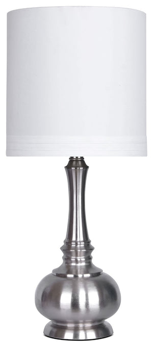 Brushed Nickel Table Lamp