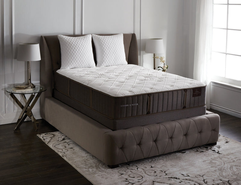 Stearns & Foster Finsbury Firm Full Mattress Set