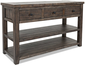 Madison Sofa Table - Brown