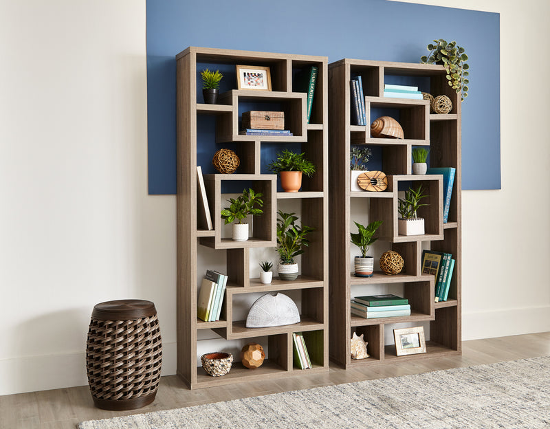 Florence 32\" Open Bookcase - Grey