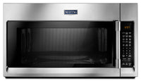 Maytag 1.9 Cu. Ft. Over-the-Range Microwave with 900 Watts Cooking - Fingerprint Resistant Stainless… 