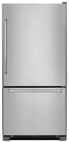 KitchenAid 22 Cu. Ft. Right Door Swing Bottom-Mount Refrigerator - Stainless Steel
