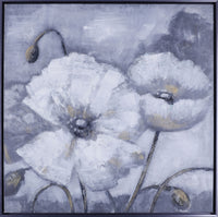 White Floral I - 37.5