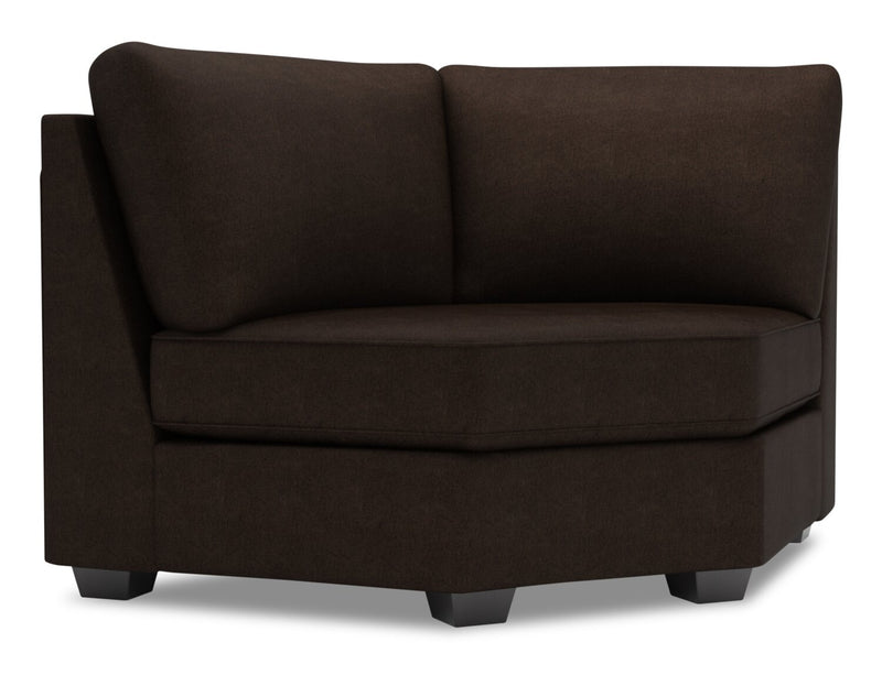 Sofa Lab Roll Curved Wedge - Luxury Chocolate