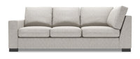 Sofa Lab Track LAF Sofa Return - Luxury Silver