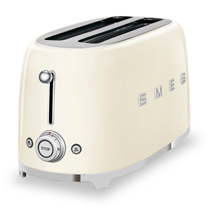 Smeg 4-Slice Long-Slot Toaster - TSF02CRUS